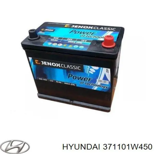 Купить Аккумулятор Hyundai/Kia 47 А/ч (371101W450)