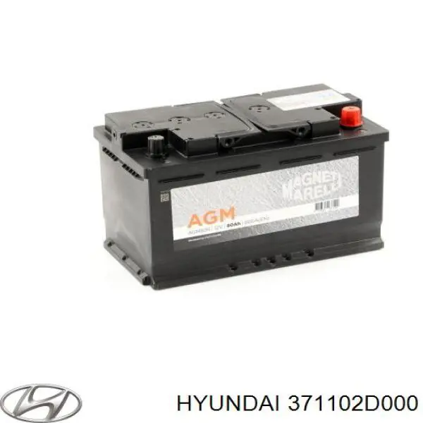 371102D000 Hyundai/Kia bateria recarregável (pilha)