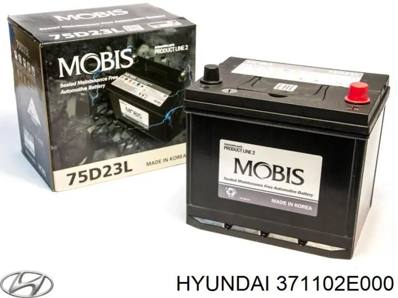 371102E000 HYUNDAI Batería original y equivalente
