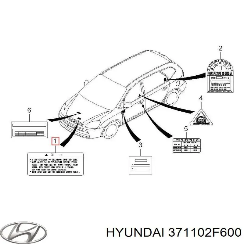 Аккумулятор автомобильный Hyundai/Kia 371102F600 цена, от 80.71 USD