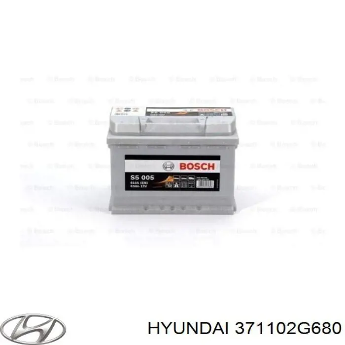 Аккумулятор Hyundai/Kia 371102G680