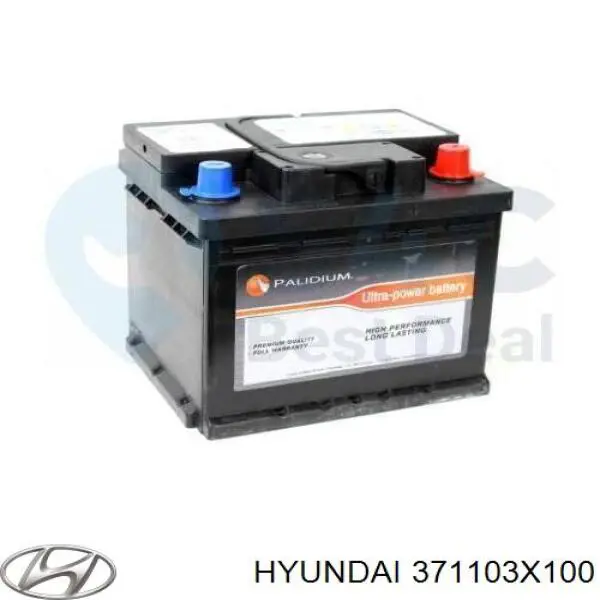 371103X100 HYUNDAI Batería original y equivalente