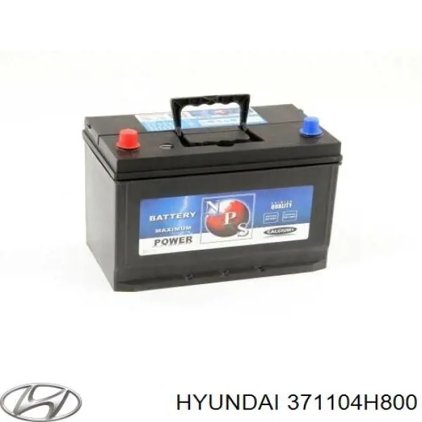 Купить 371104H800 Hyundai/Kia Батарея аккумуляторная