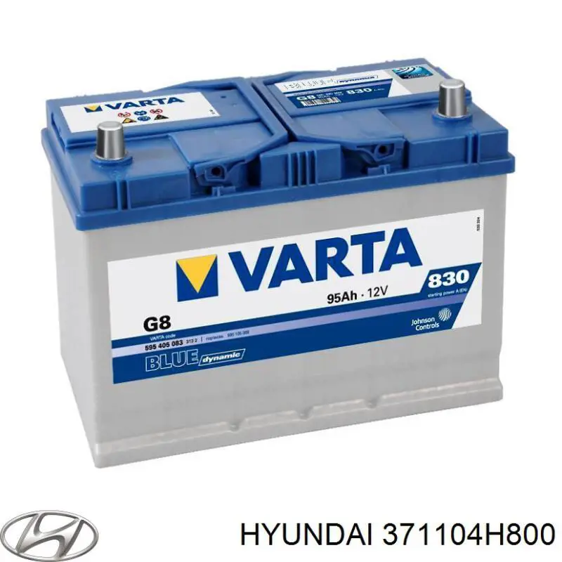 Купить Аккумулятор Hyundai/Kia 100 А/ч (371104H800)