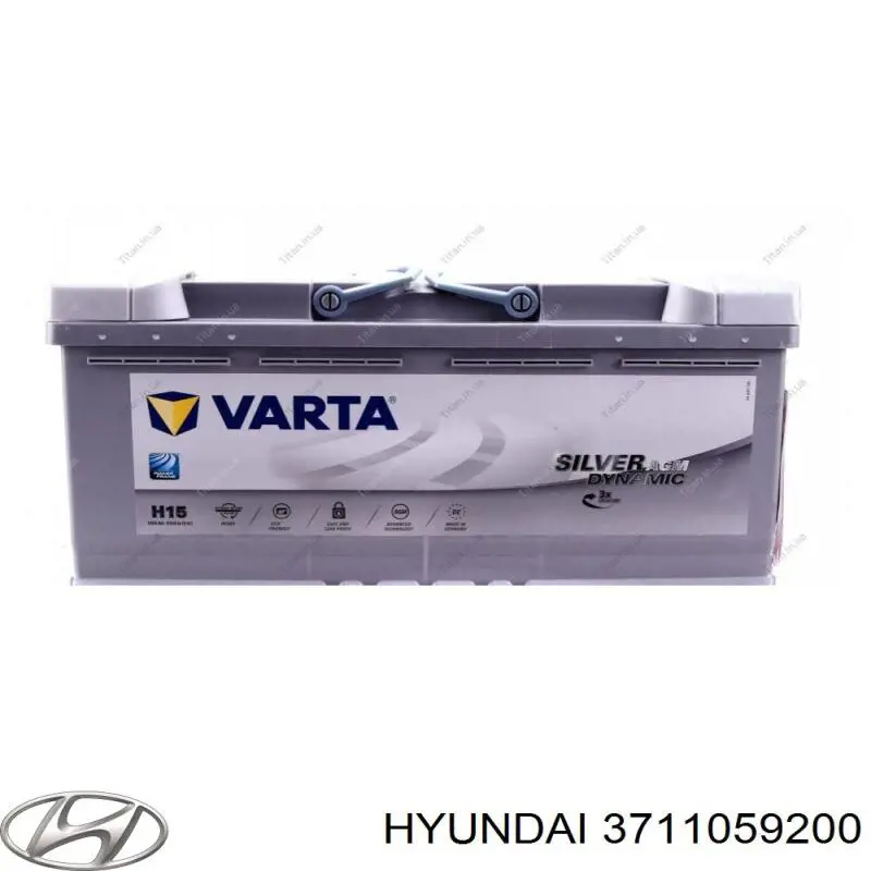 Купить Аккумулятор Hyundai/Kia 105 А/ч (3711059200)