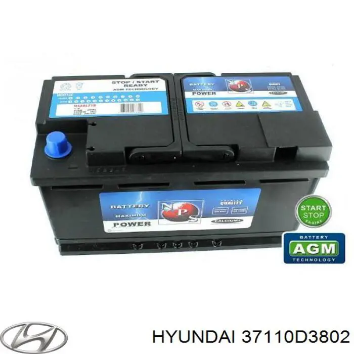 Купить Аккумулятор Hyundai/Kia (37110D3802)