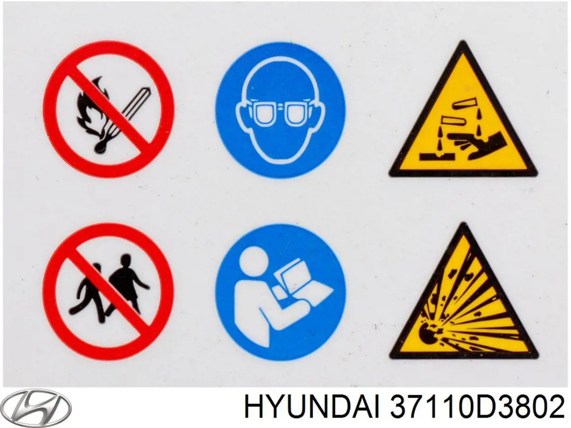 Аккумулятор 37110D3802 Hyundai/Kia