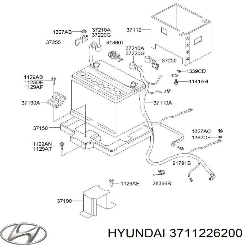  Hyundai/Kia 3711226200 цена, от 7.14 USD