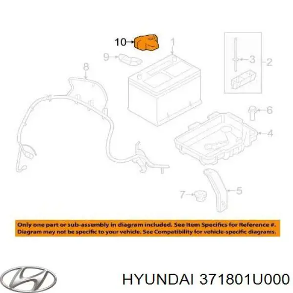  371801U000 Hyundai/Kia