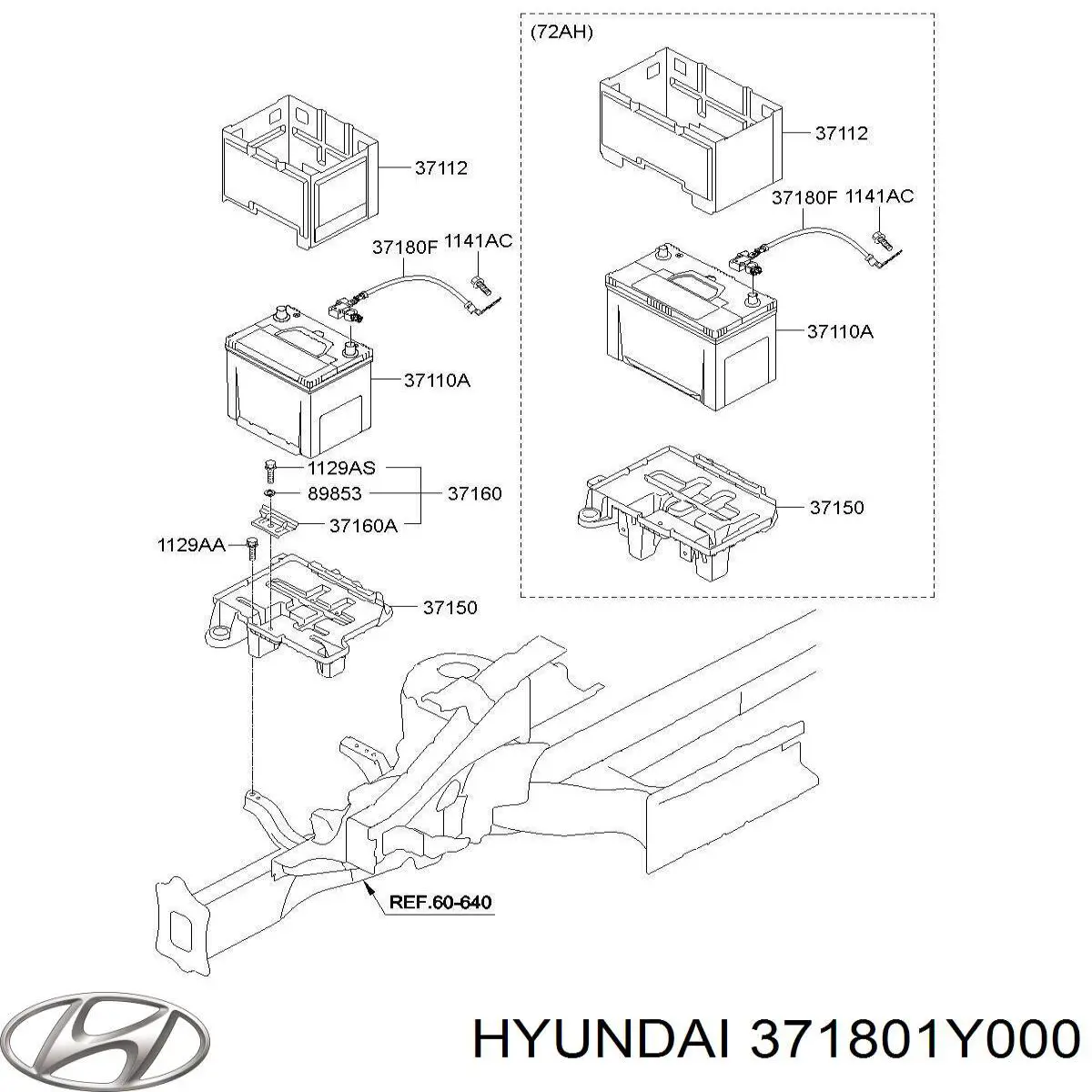  Hyundai/Kia 371801Y000 цена, от 63.35 USD