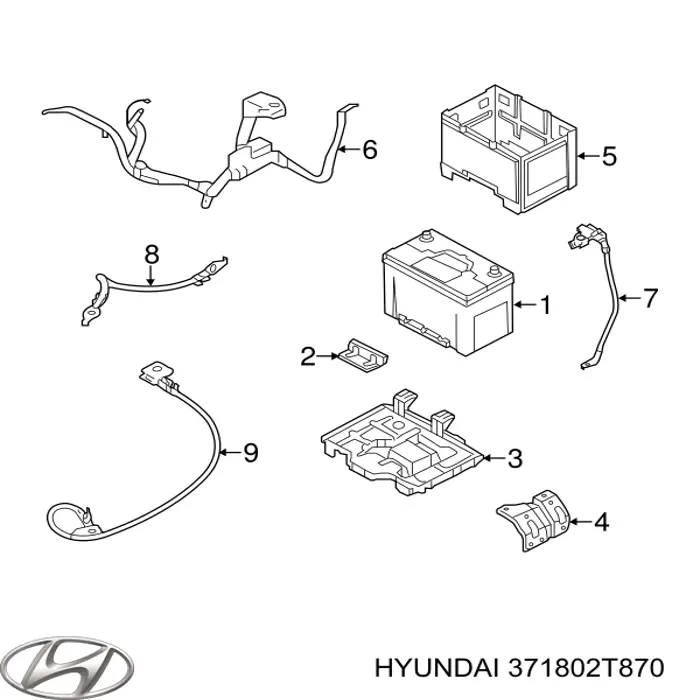  371802T870 Hyundai/Kia