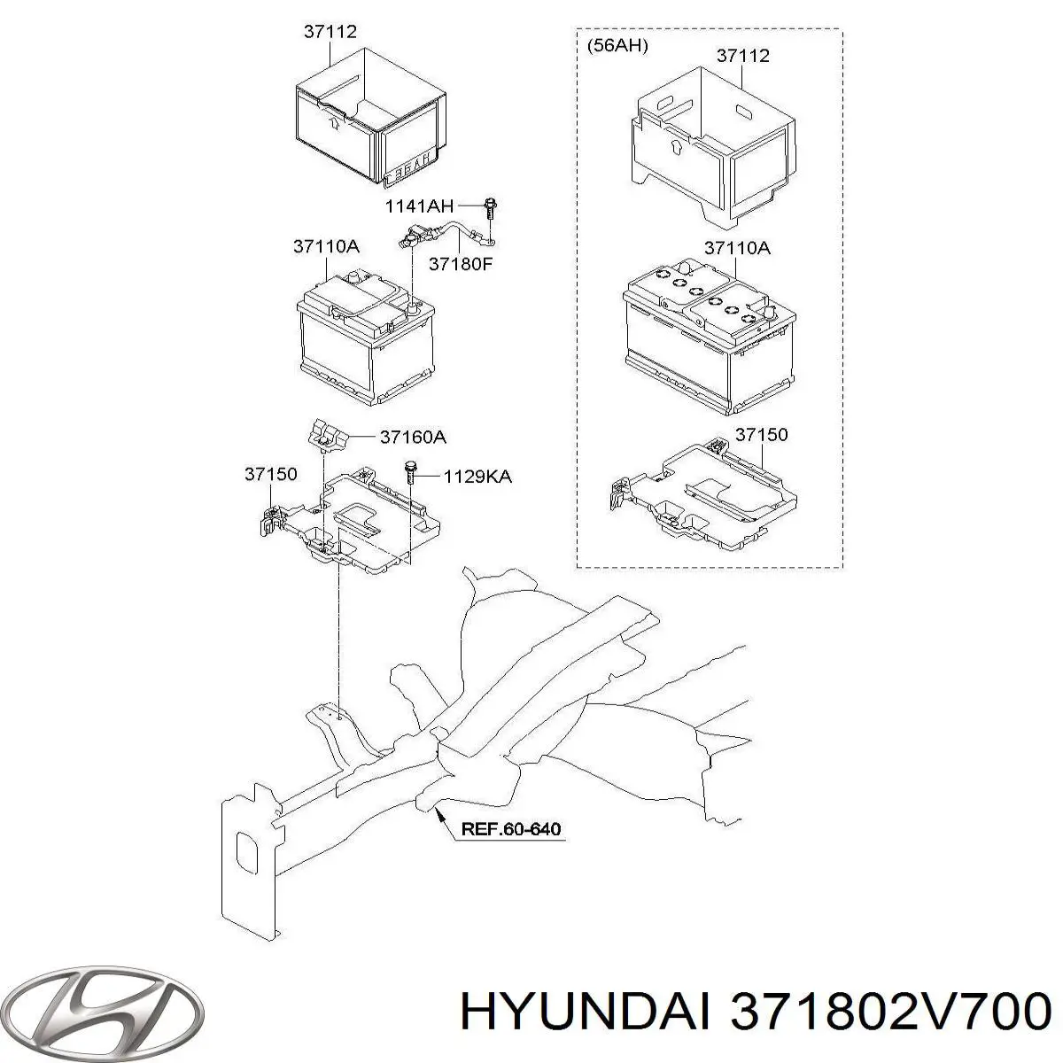  371802V700 Hyundai/Kia