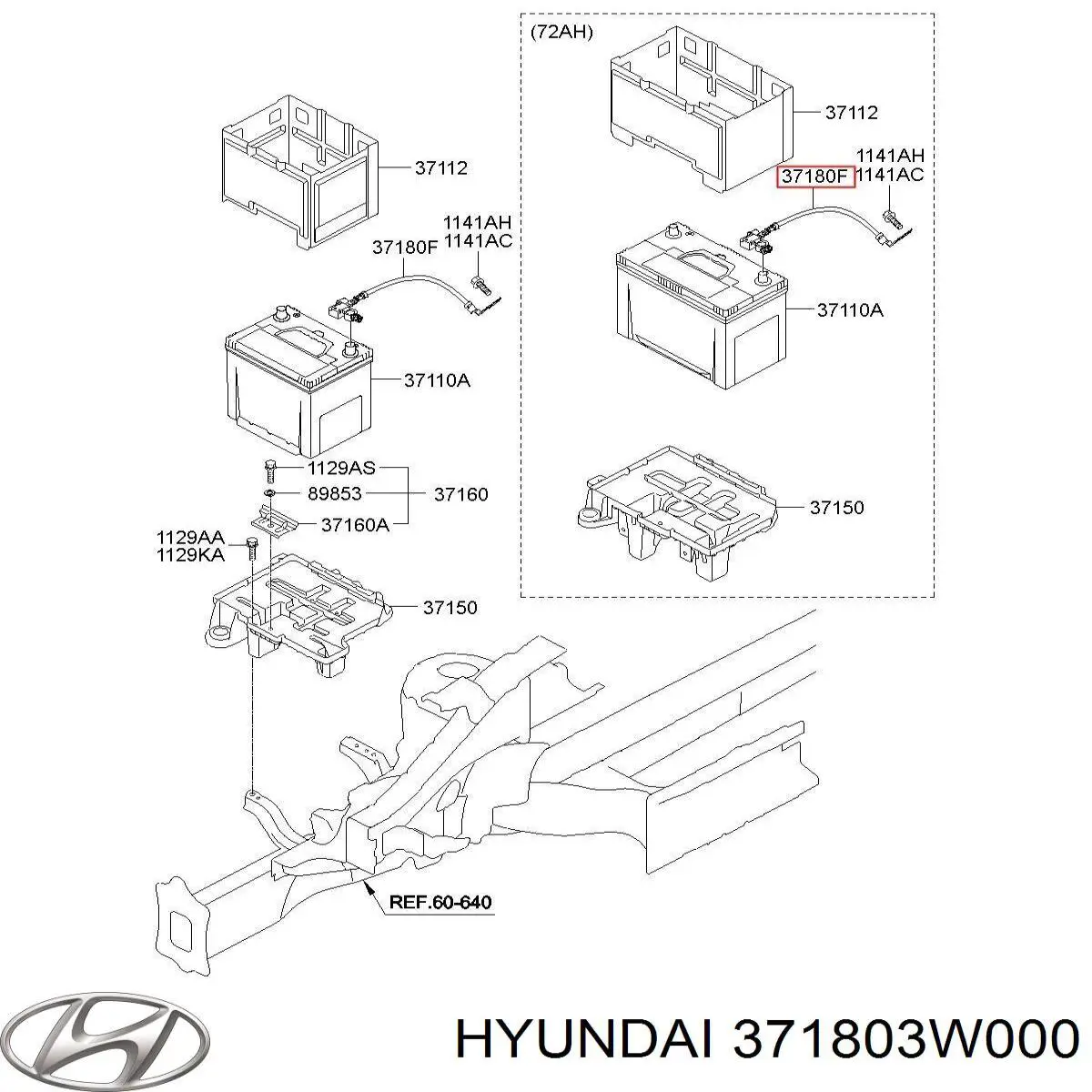  Hyundai/Kia 371803W000 цена, от 31.04 USD