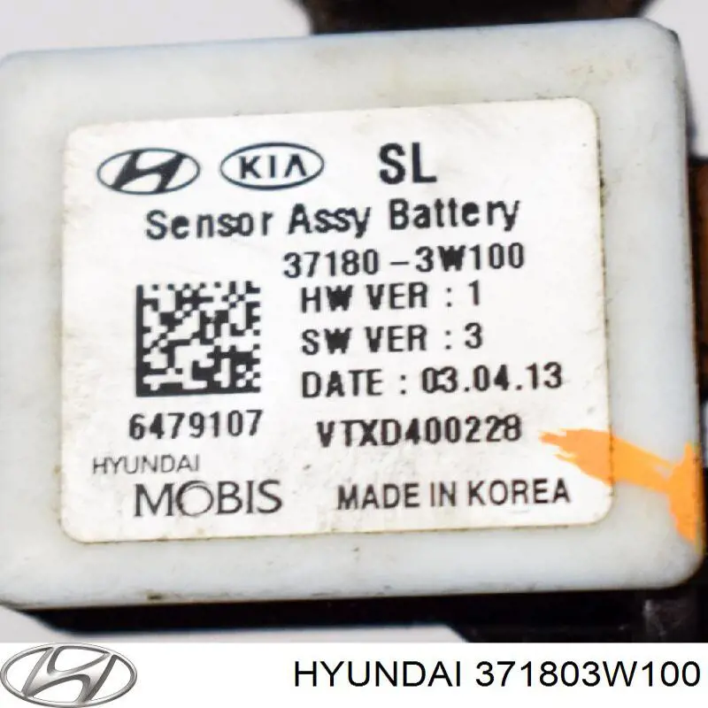  371803W100 Hyundai/Kia