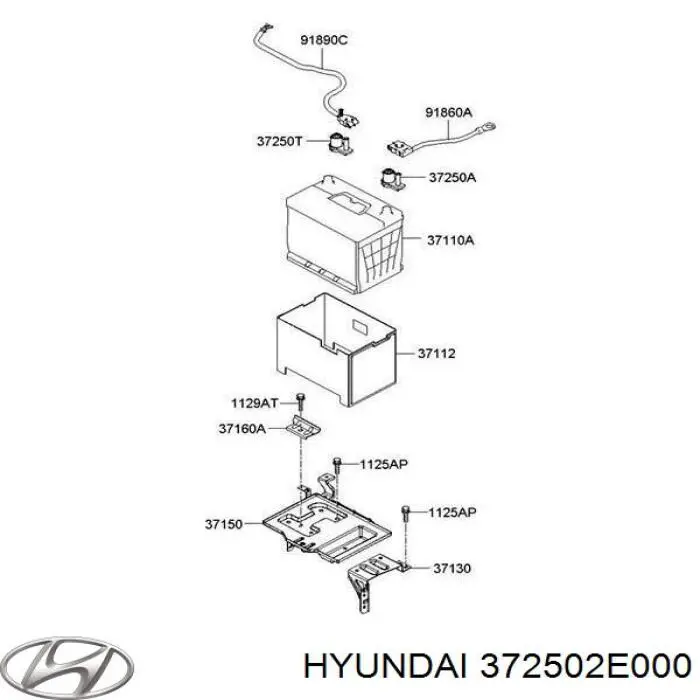  372502E000 Hyundai/Kia