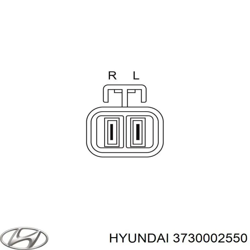 3730002550 Hyundai/Kia Генератор автомобильный