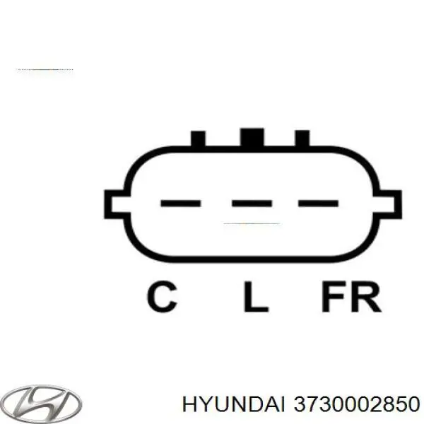 3730002850 Hyundai/Kia Генератор автомобильный