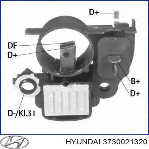 Генератор 3730021320 Hyundai/Kia