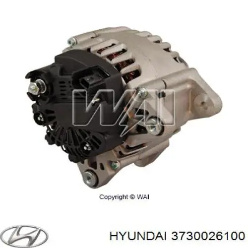 Автомобильный генератор Hyundai/Kia 3730026100 цена, от 79.01 USD