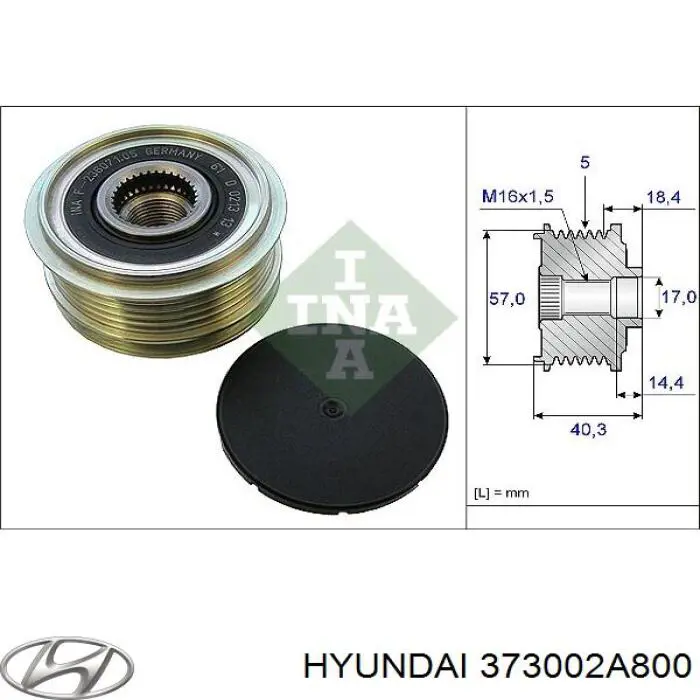373002A800 Hyundai/Kia gerador