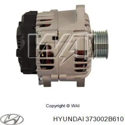 Купить 373002B610 Hyundai/Kia Генератор