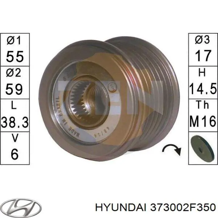  373002F350 Hyundai/Kia