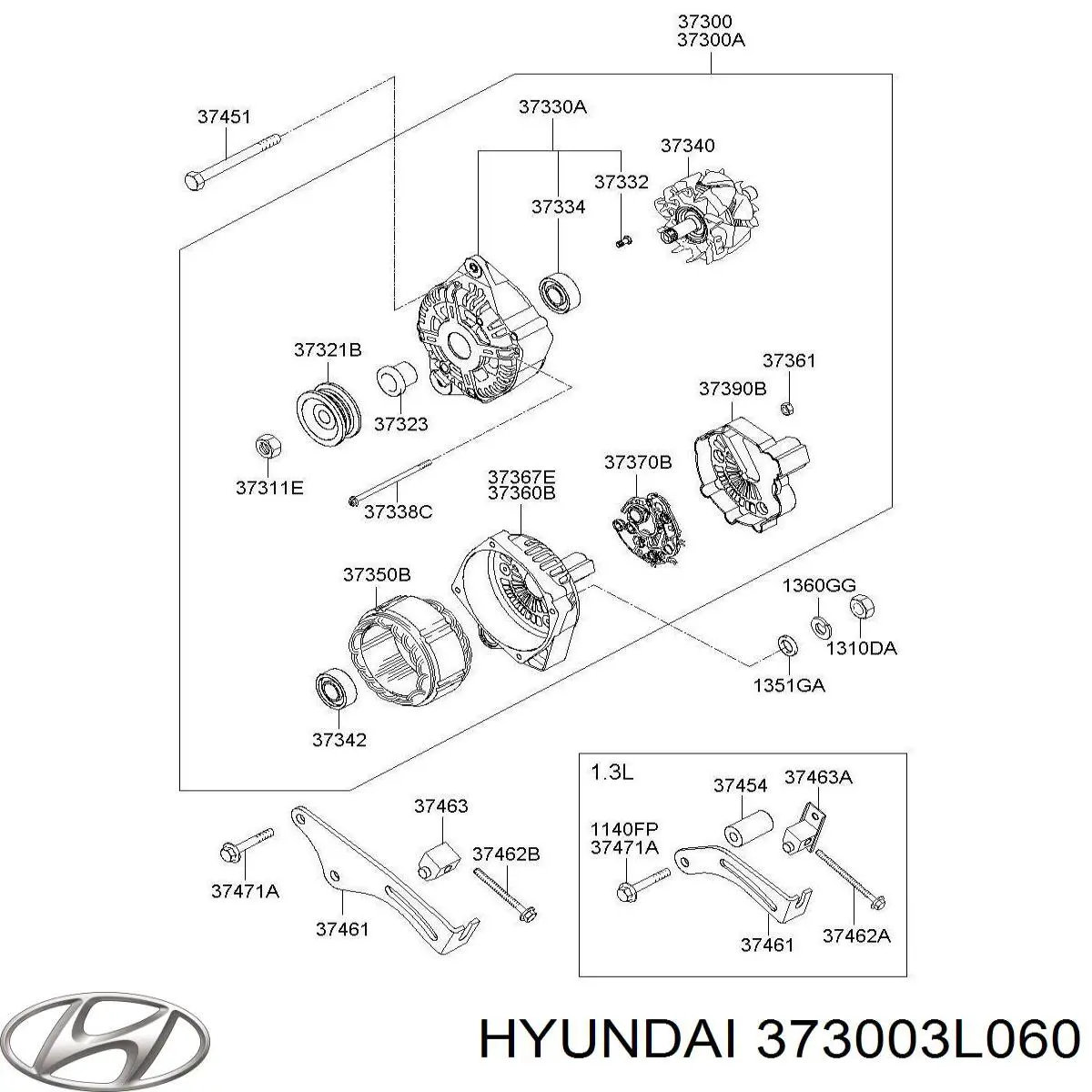  373003L060 Hyundai/Kia