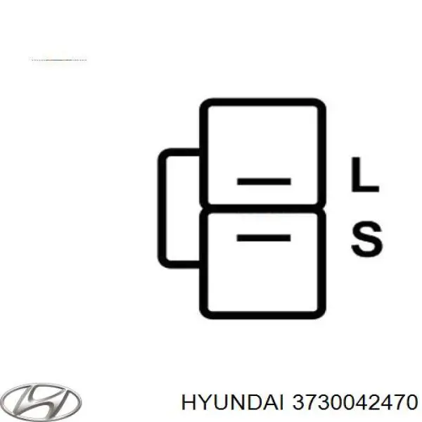 Генератор 3730042470 Hyundai/Kia