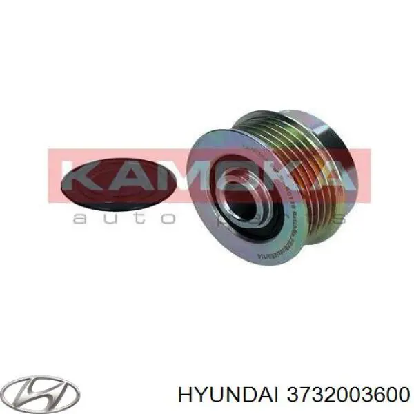Инерционный шкив Hyundai/Kia 3732003600 цена, от 83.45 USD