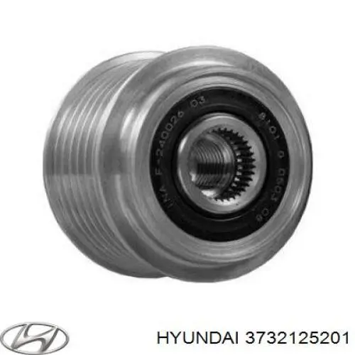 3732125201 Hyundai/Kia шкив генератора