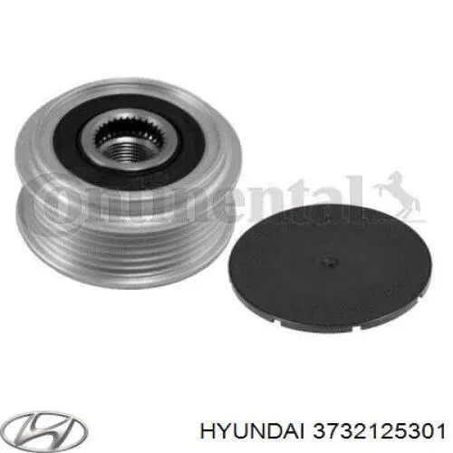 Купить 3732125301 Hyundai/Kia Шкив ремня генератора