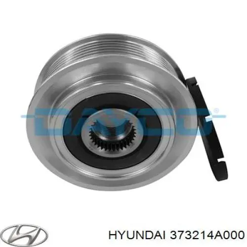 Шкив генератора 373214A000 Hyundai/Kia