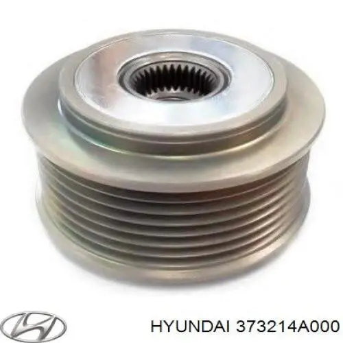 Шків генератора 373214A000 Hyundai/Kia