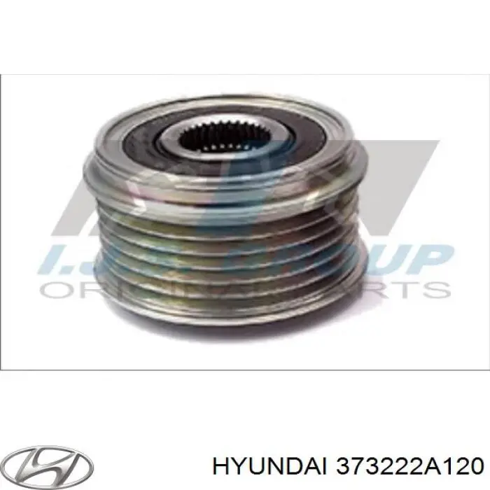 Купить 373222A120 Hyundai/Kia Шкив ремня генератора