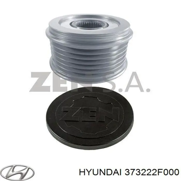 Шкив генератора 373222F000 Hyundai/Kia