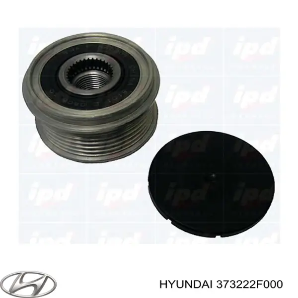 Инерционный шкив Hyundai/Kia 373222F000 цена, от 38.14 USD