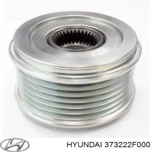Инерционный шкив Hyundai/Kia 373222F000 цена, от 38.14 USD