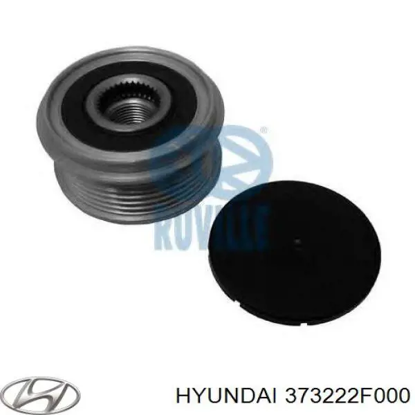Купить 373222F000 Hyundai/Kia Шкив ремня генератора