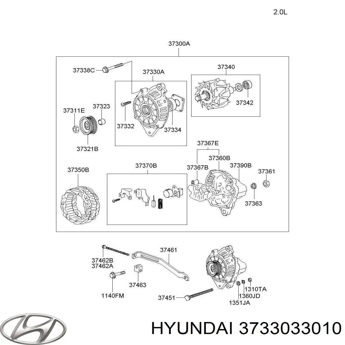  3733033010 Hyundai/Kia