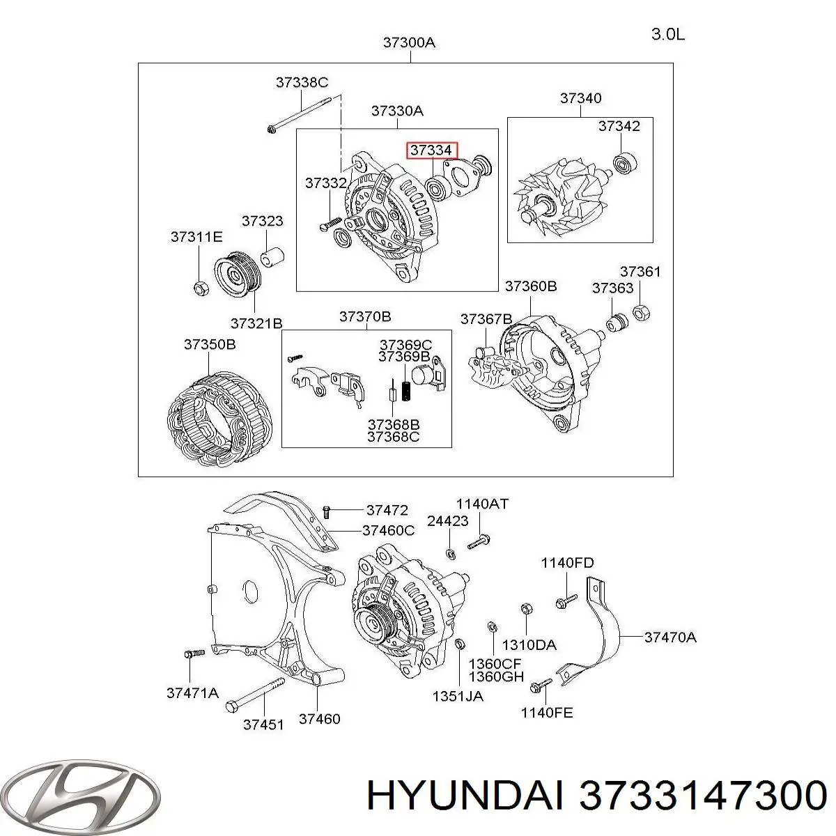 Купить 3733147301 Hyundai/Kia 