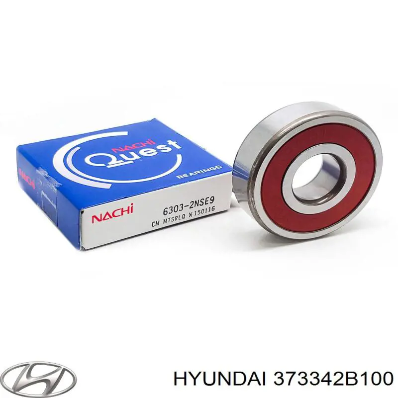 Підшипник генератора 373342B100 Hyundai/Kia