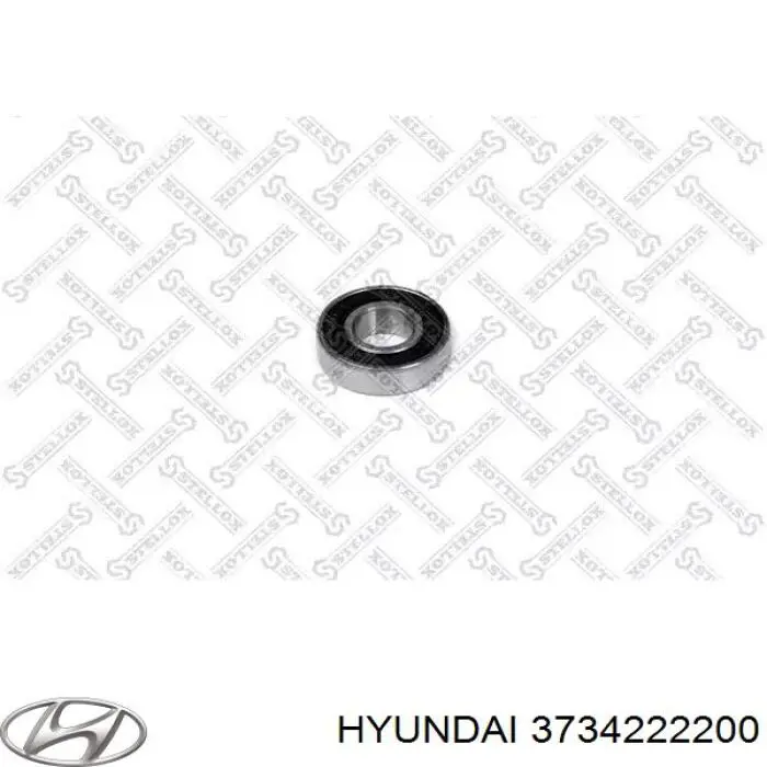 Подшипник генератора HYUNDAI 3734222200