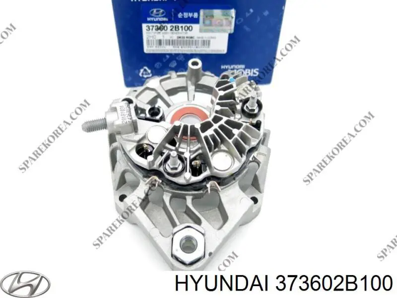 Крышка генератора задняя на Hyundai SOLARIS SBR11