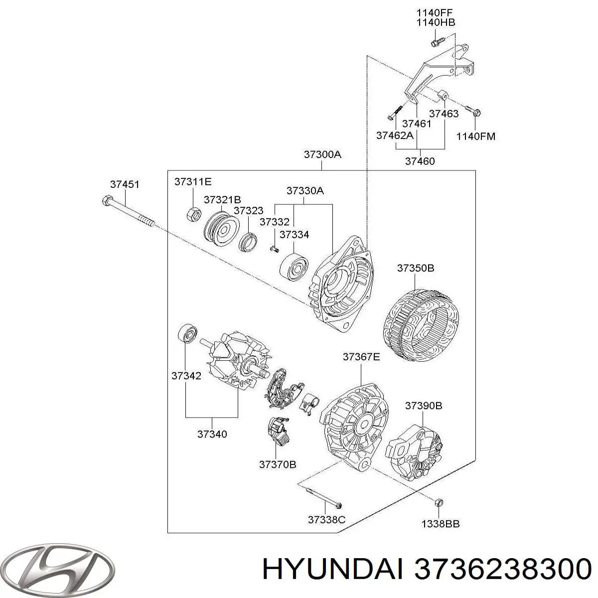 Купить 3736238300 Hyundai/Kia 