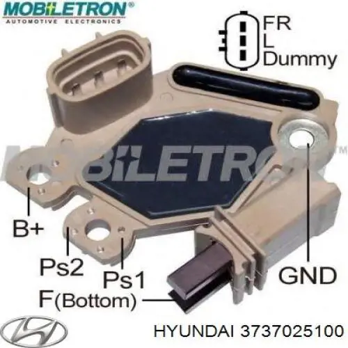 3737025100 Hyundai/Kia реле-регулятор генератора (реле зарядки)