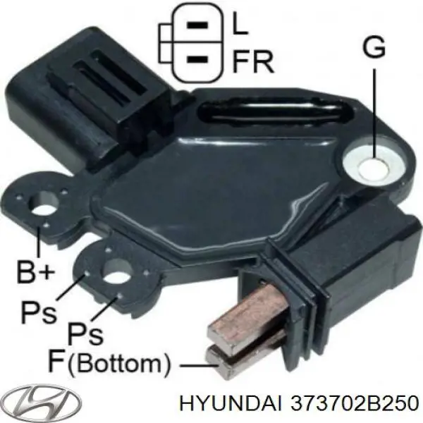 373702B250 Hyundai/Kia реле-регулятор генератора (реле зарядки)