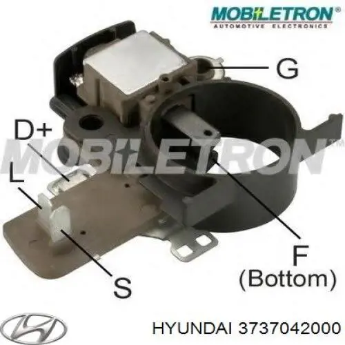 3737042000 Hyundai/Kia relê-regulador do gerador (relê de carregamento)