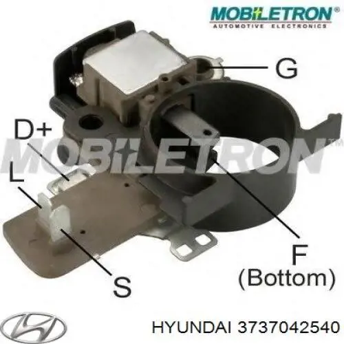 3737042540 Hyundai/Kia реле-регулятор генератора (реле зарядки)