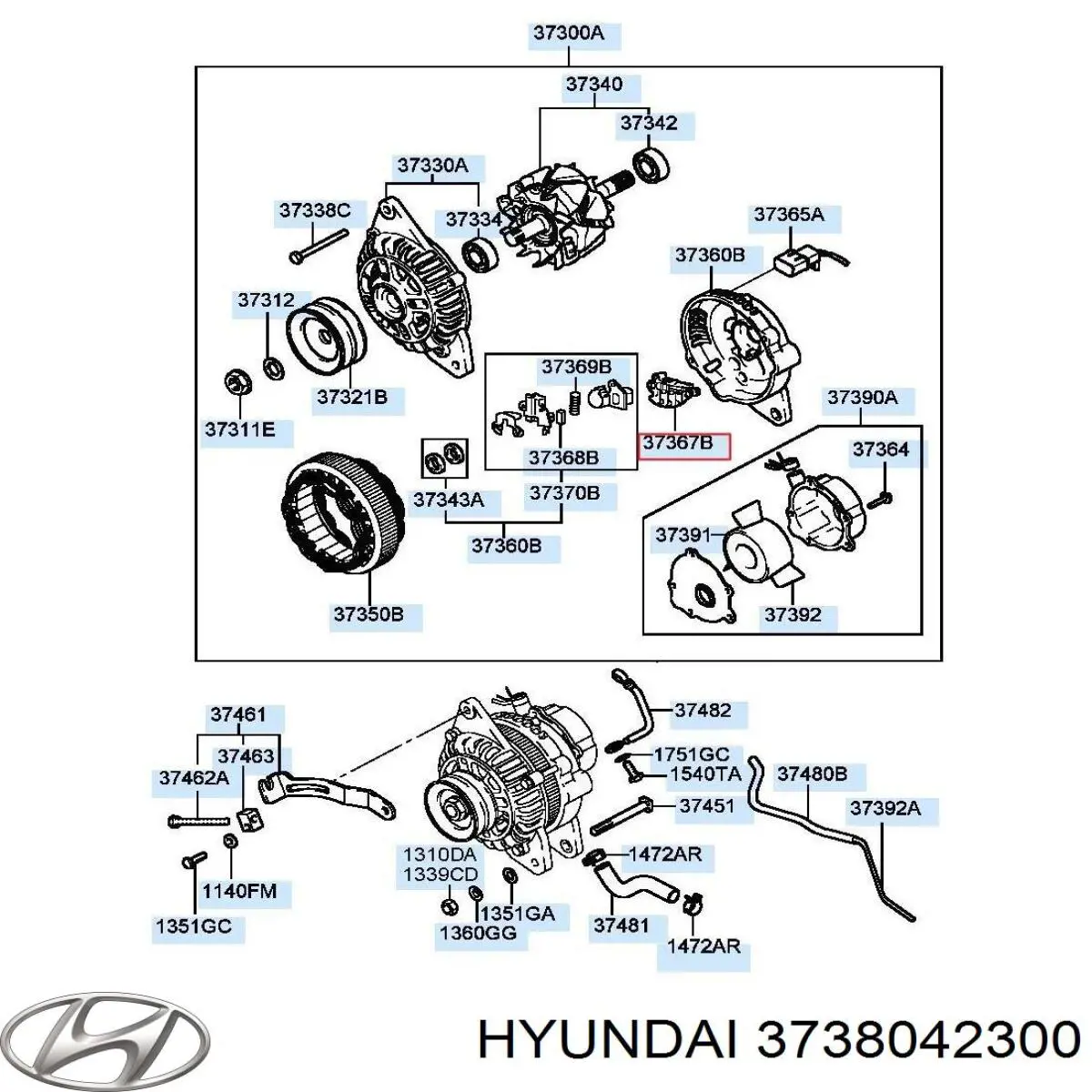 3738042300 Hyundai/Kia