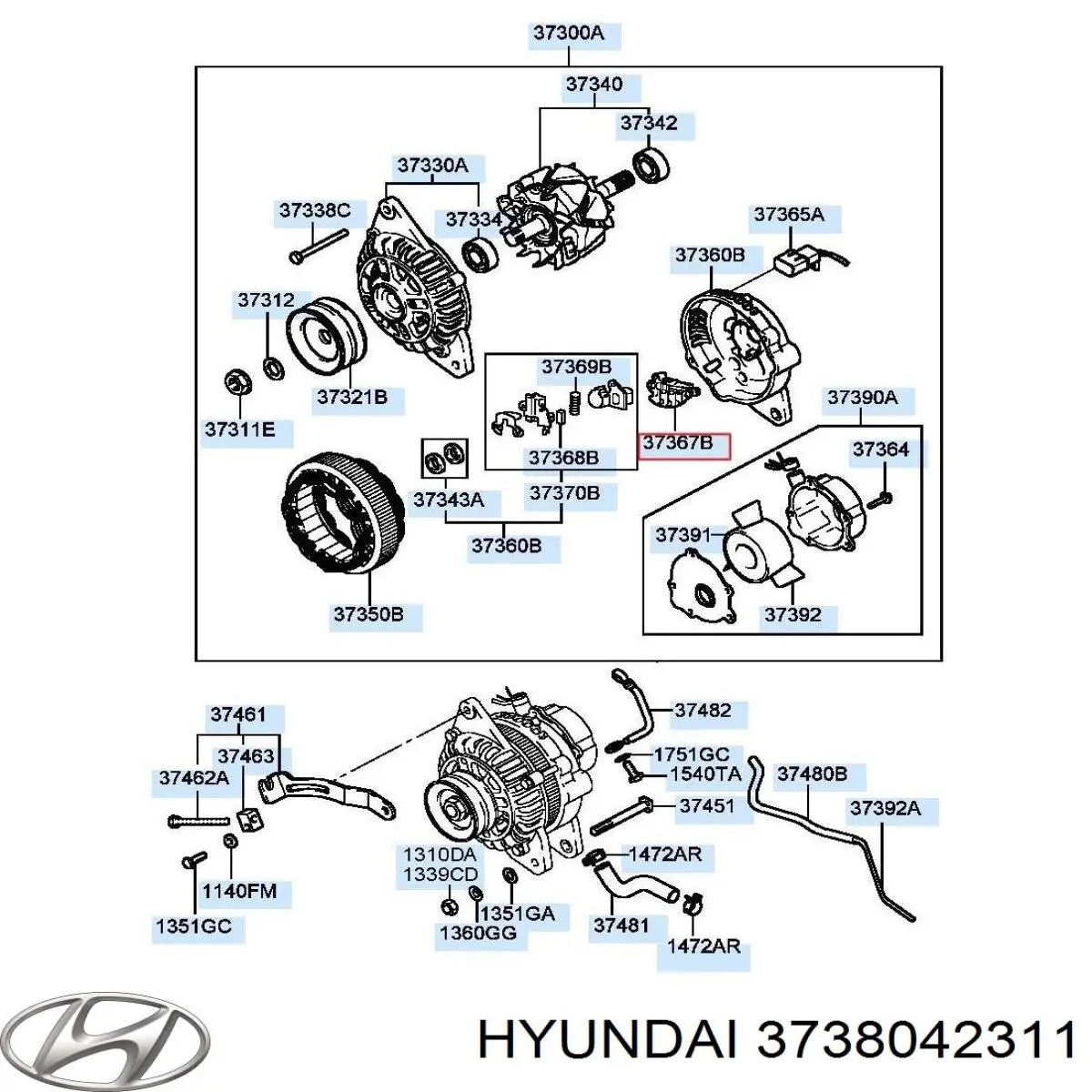 3738042311 Hyundai/Kia 